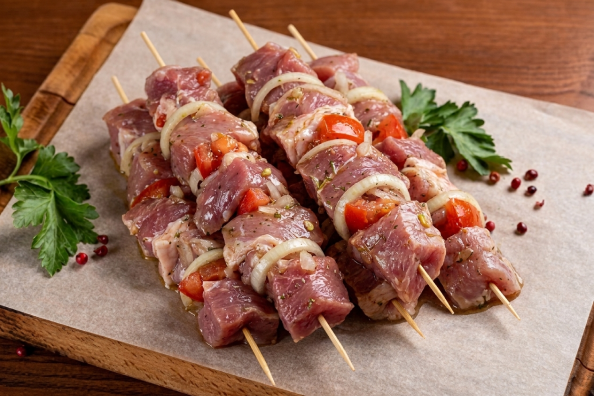 Шашлык из свиной шеи для самостоятельного приготовления